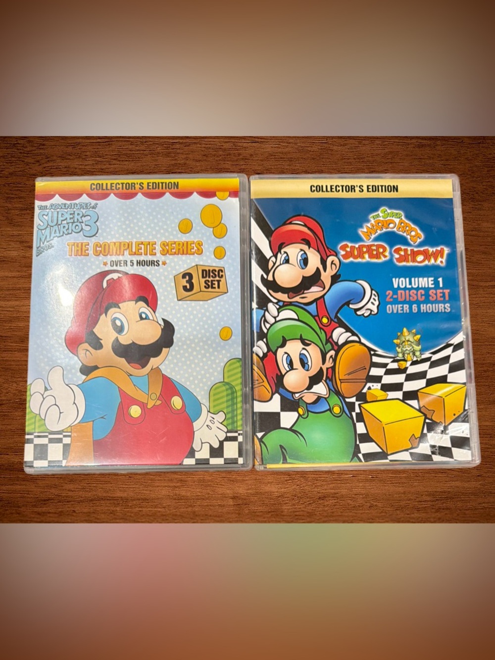 THE ADVENTURES OF SUPER MÁRIO BROS. COLLECTORS EDITION.2 BOXES / 5 DISC SET